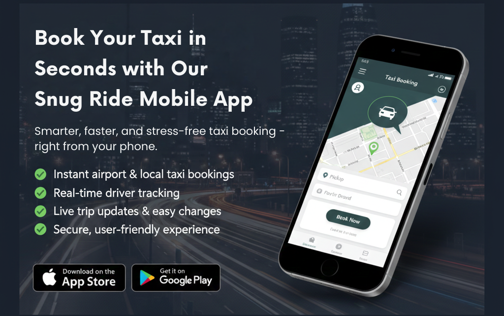 Snug Ride App – Booking Made Simple